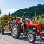 Kräuter-Traktor beim Bauernherbst Wagrain-Kleinarl